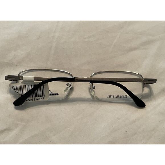 Blueprints BP1015 1401 53-20-140 Brown Metal Half Rim Eyeglasses FRAME ONLY - Picture 4 of 6